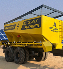 Solar trenching equipment and EPC machinery for solar farm installation and cable laying