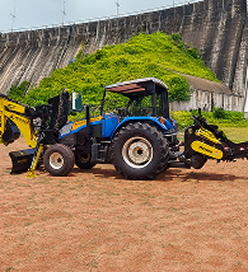 Water pipeline trenching machines for efficient municipal, urban, and rural water infrastructure projects