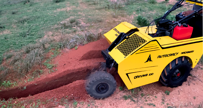 portable trencher