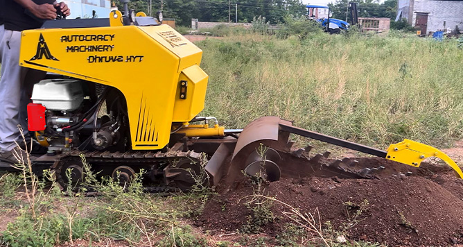 portable trencher
