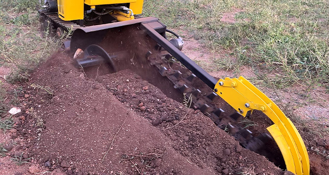 pipeline trencher