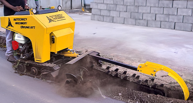 trencher digger machine