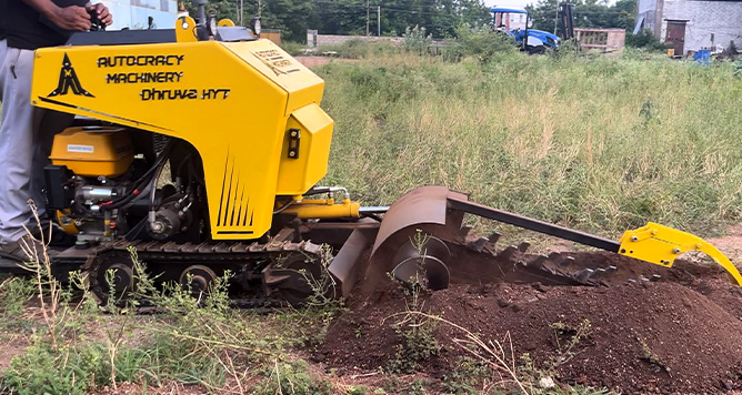 portable trencher