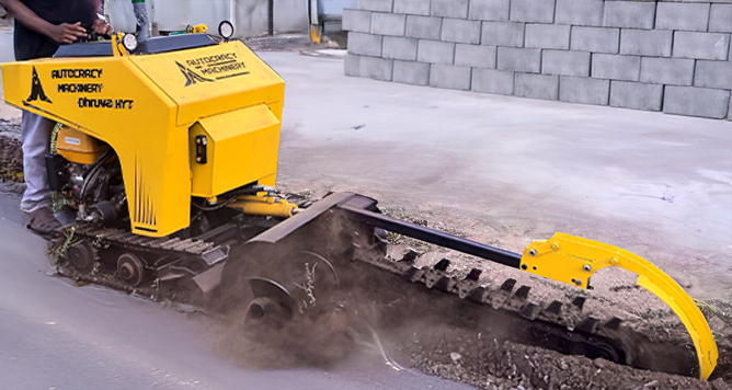 trencher digger machine