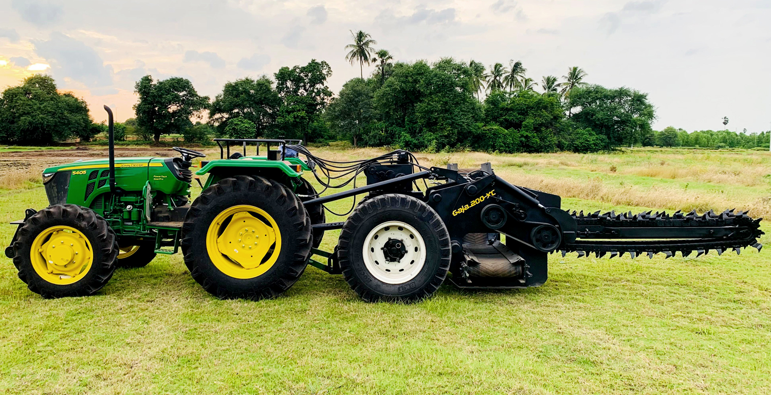 Double Chain Trencher