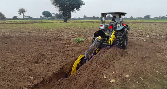 Trencher Machine