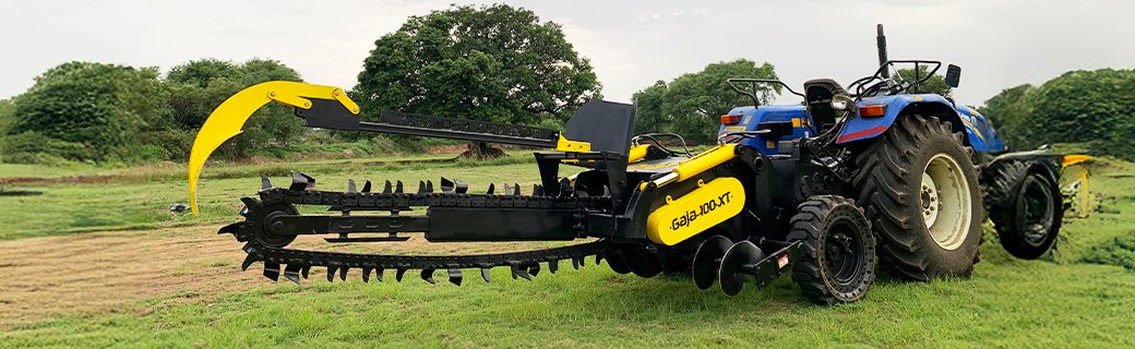 compact chain trencher