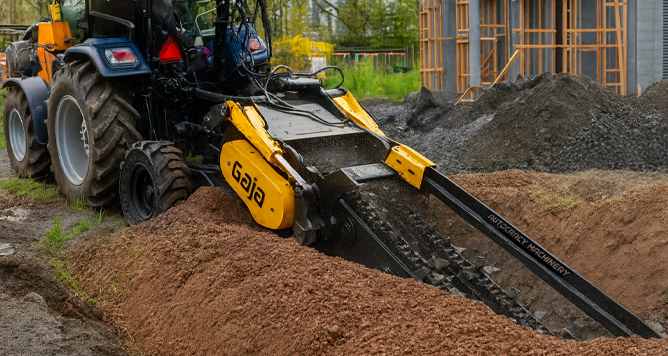 pipeline trencher