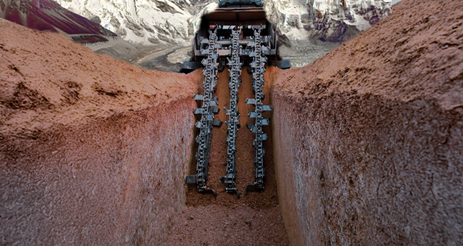 trench warfare machine