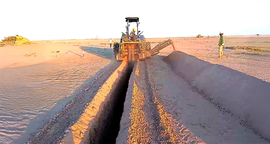 Heavy Duty Conveyor Trencher