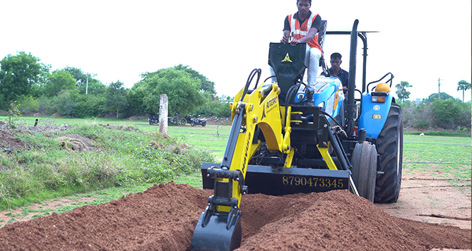 pipe laying machine