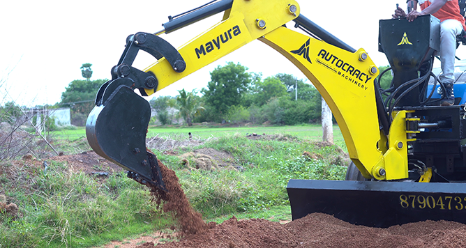 pipeline trenching machine