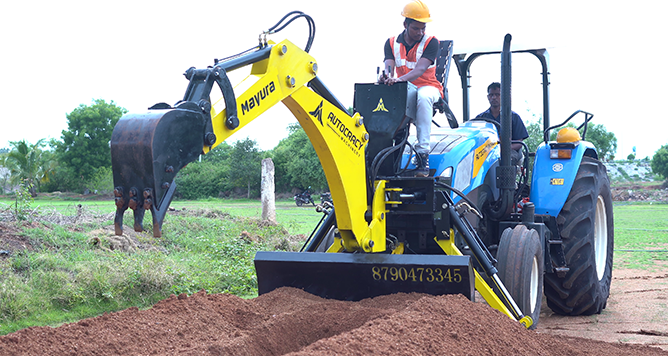 pipeline digging machine, Water pipeline trenching