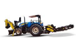 water pipeline trencher