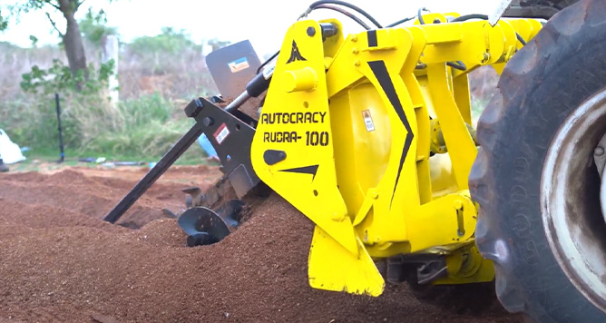 Trencher Machine