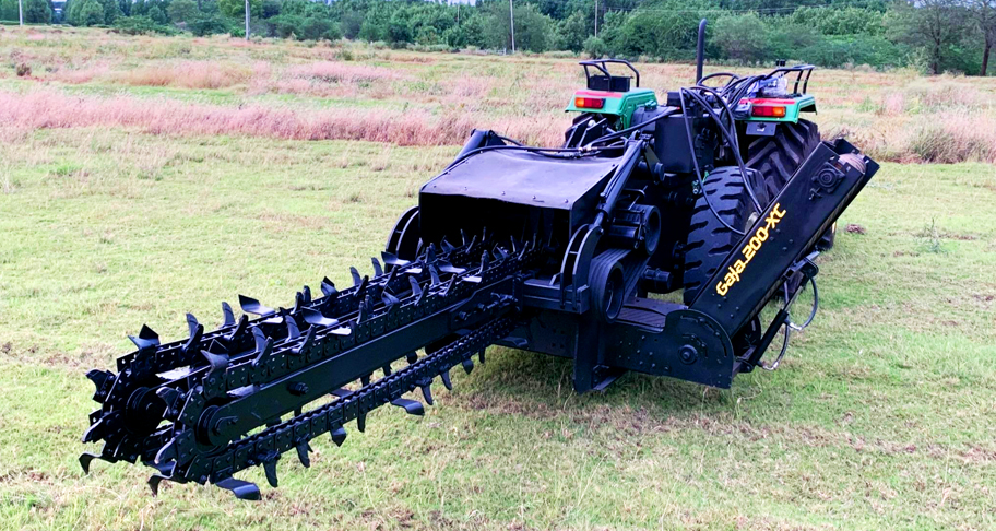 Utility Trenching Machine