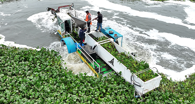 weed harvester