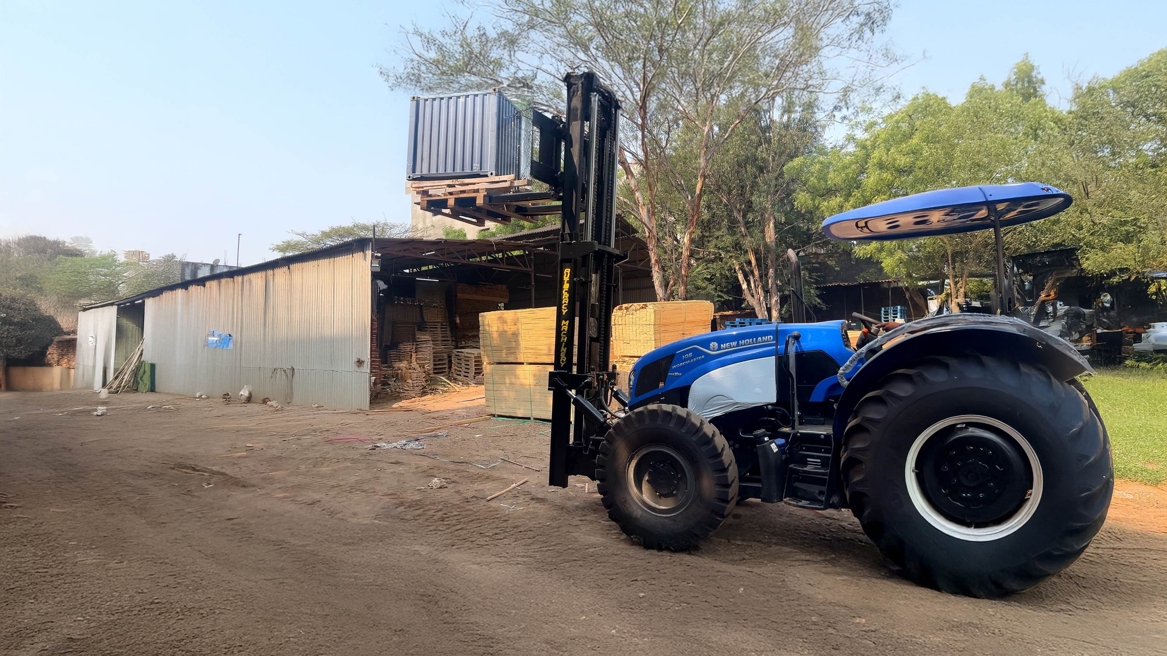 tractor forklift attachment