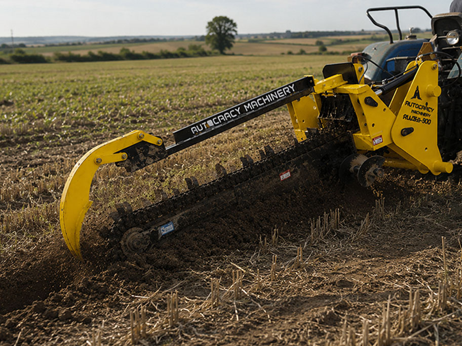 Rudra 100 Trench Digger Machine