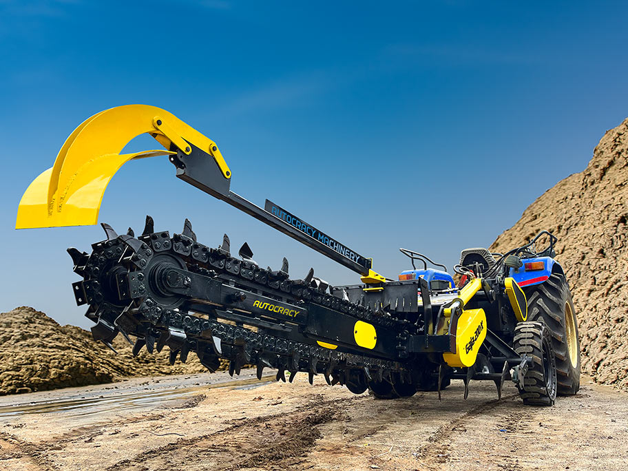 Gaja 200XT Trencher Machine
