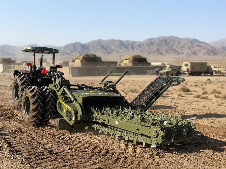 Gaja 400XC Trencher Machine