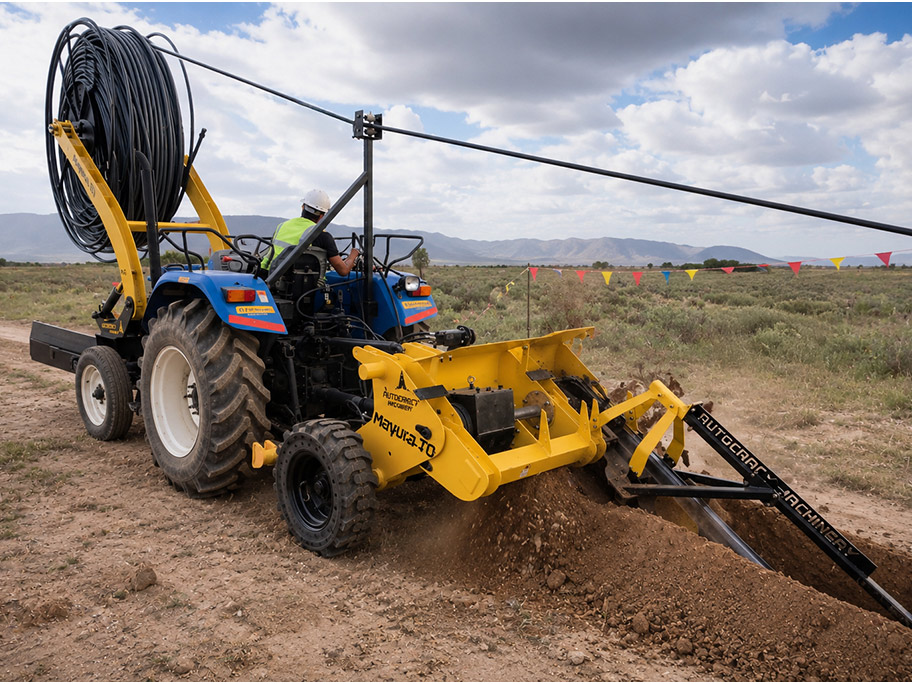 Mayura TO Industrial Trenching Machine