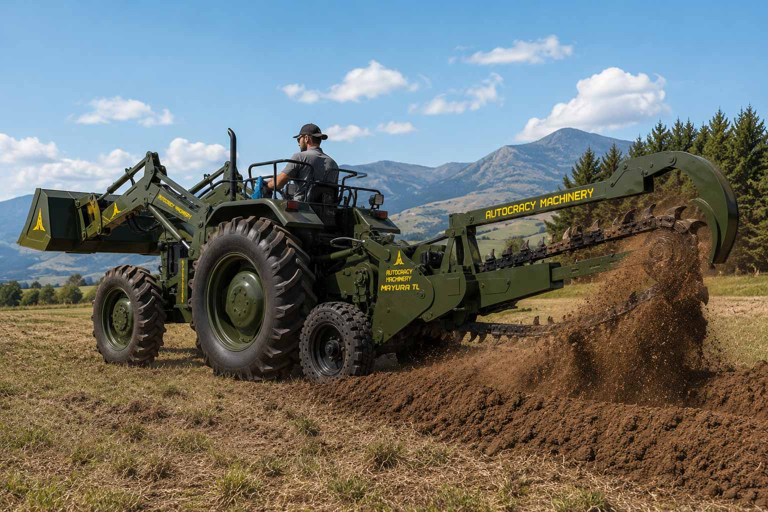 Mayura TL Trenching Machine